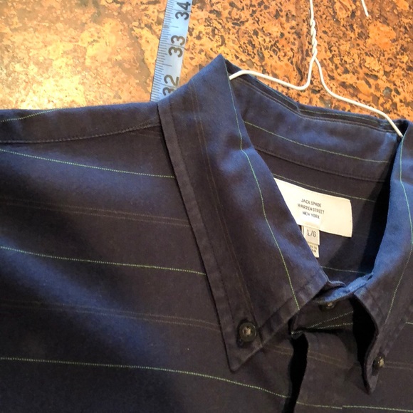 Jack spade casual button down. Size Large. - Picture 8 of 9